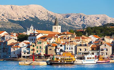 Baska town, Croatia. toST