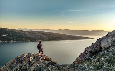 Sunset over the Adriatic. toST
