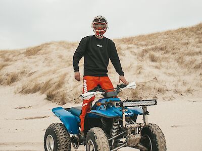 Taking an ATV tour during a corporate retreat. Joris Molenaar@Unsplash
