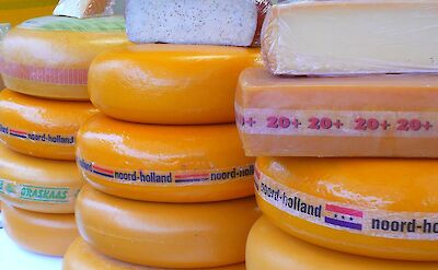 Cheese is an important part of Dutch culture. flickr:Coralie Ferreira