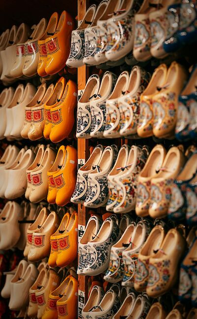 Wooden clogs, or Klompen, are an iconic symbol of Dutch culture. Unsplash:Peyman Shojaei