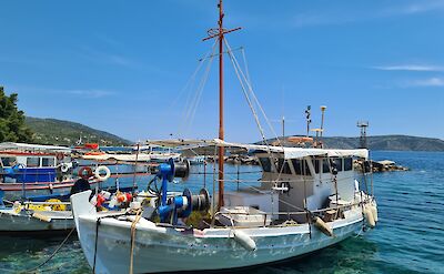 Kalamakia is a small fishing village on the island of Alonissos. toIH