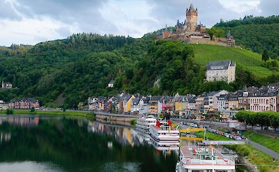 Views of Cochem from the Mosel. toBBT