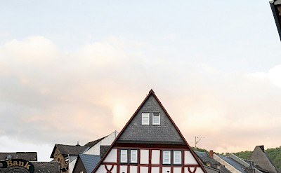 Dusk in Bacharach, Germany. Unsplash@Dominik Ferl