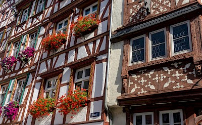 Half-timbered houses of Bernkastel-kues, Germany. Unsplash@Eva Darron