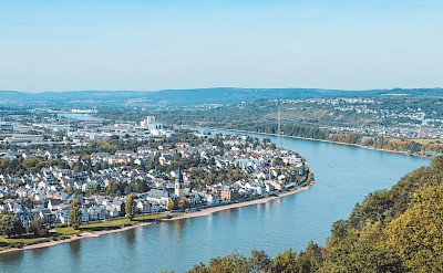 View of Koblenz from above, Germany. Unsplash@Maxime Vandenberge