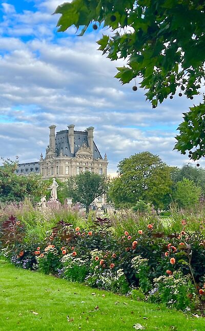 Jardin des Tuileries is one of the most scenic places in Paris. ©heather 