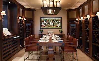 Wine Room Private Dining Space At The Estate House