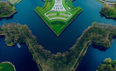 Naarden from above, Netherlands. Unsplash:Somobrata Ballabh