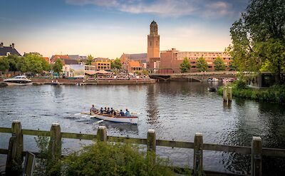 Zwolle at dusk, Netherlands. Unsplash:Bart Ros