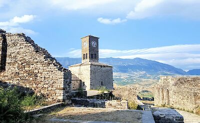 Gjirokaster, Albania. Albanian Riviera & Highlands bicycle tour. Unsplash: Envi Taraku