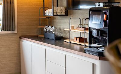 Coffee station | Magnifique X | Boat & Bike Tour