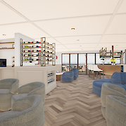 Lounge & bar | Magnifique X | Boat & Bike Tour