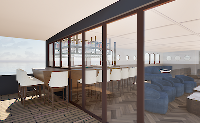 Exterior bar | Magnifique X | Boat & Bike Tour