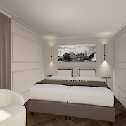 Upper deck suite | Magnifique X | Boat & Bike Tour