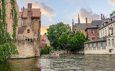 A canal boat ride in Ghent. toBBT