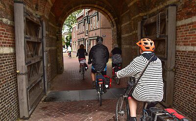 Cycling in Schoonhoven. toBBT