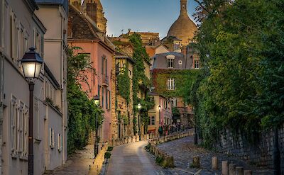 A quiet evening in Montmartre, Paris. Pex@Pierre Blache