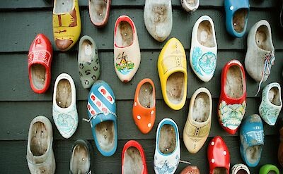 Traditional Dutch wooden clogs. Pex@Vitalina