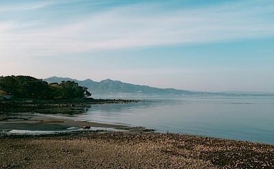 An early morning in Beppu Bay. Unsplash@ Christian Chen