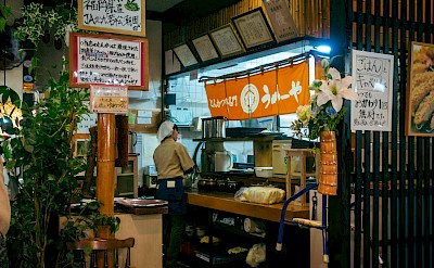 Local restaurant in Fukuoka. pexels:Jxxxxst