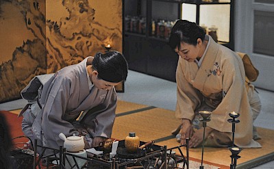 Traditional Japanese tea ceremony. pexels:Teddy