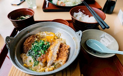 A traditional Japanese meal. Unsplash:Tayawee Supan