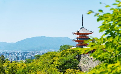 Kyoto skyline, Japan. Unsplash@David Emrich