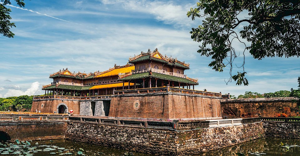Outer defensive walls and moat of Hue's Imperial City. Triduhi@pexels