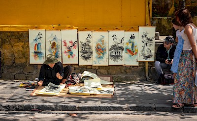Local artist in Hoi An. Keith Page@flickr