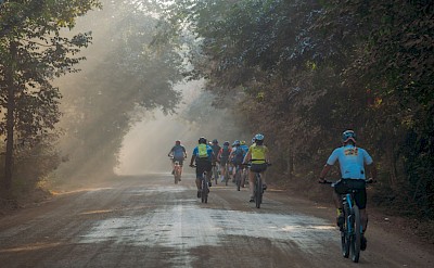 Quiet cycling routes through Cambodia. toMBS