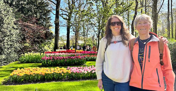 A beautiful day at Keukenhof.