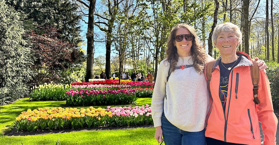 A beautiful day at Keukenhof.