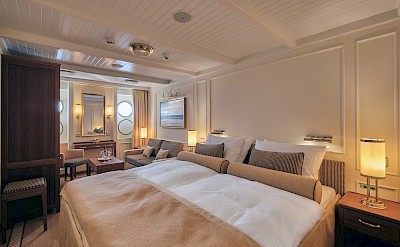 Your private retreat on Sea Cloud Spirit. toTN