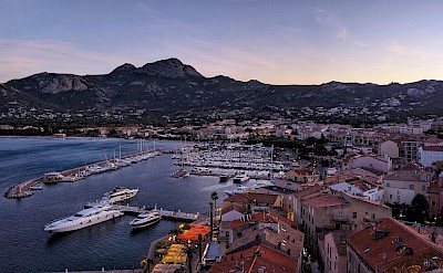Sunset in Calvi, Corsica. Unsplash@HannahWright
