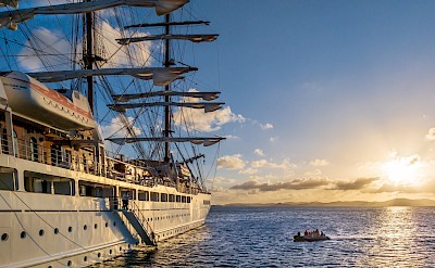 Sea Cloud Spirit under sail. toTN