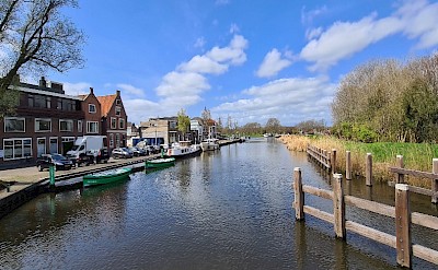 Canal in the Beemster Polders, Netherlands. CC@BBT
