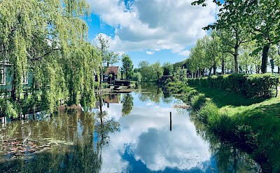 Canal near Zaanse Schans, Netherlands. Unsplash@Aswathy N