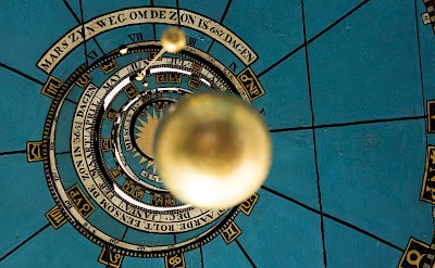 Ceiling of the Eise Eisinga Planetarium, Franeker, Netherlands. Flickr@Hans Splinter