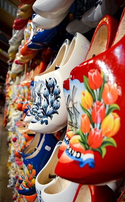 Clogs for sale, Zaanse Schans, Netherlands. Unsplash@Joao Guimaraes