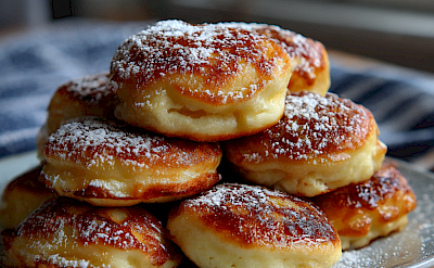 Poffertjes, Netherlands.