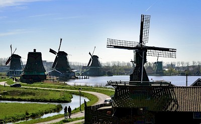Windmills at Zaanse Schans, Netherlands. CC:BBT