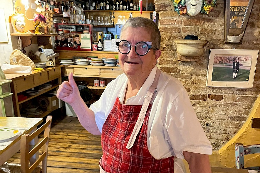 Chef in Spoleto, Italy. CC:Fulton Armstrong