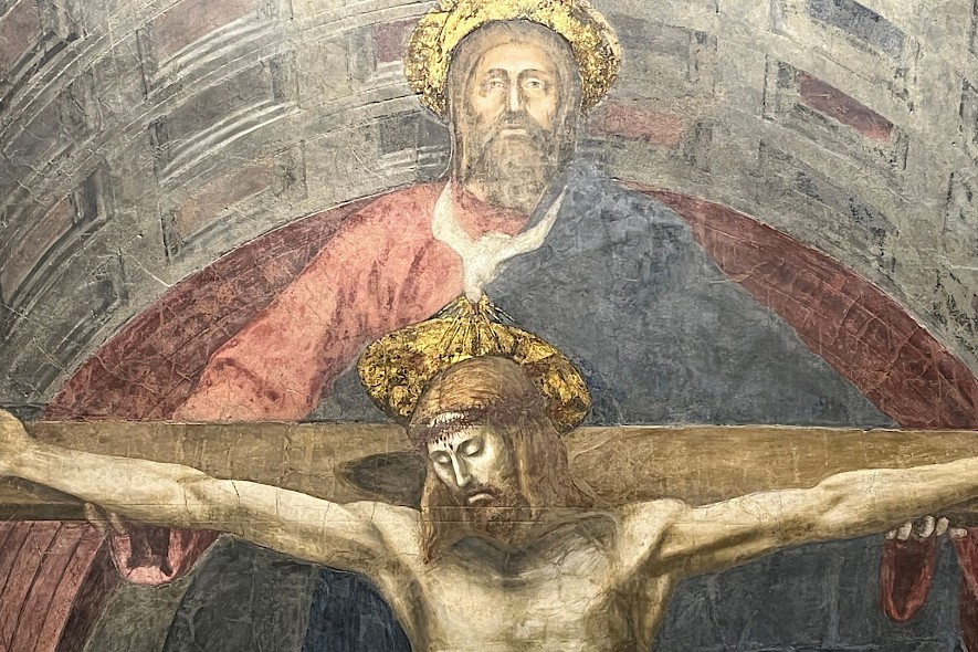 Masaccio’s Holy Trinity, Italy. CC:Fulton Armstrong