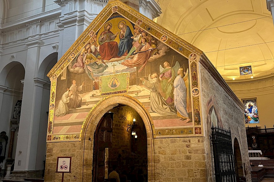 Porziuncola Chapel, Basilica di Santa Maria degli Angeli, Italy. CC:Fulton Armstrong