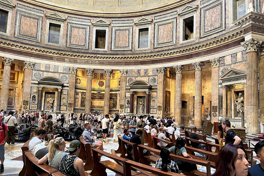 The Pantheon, Rome, Italy. CC:Fulton Armstrong
