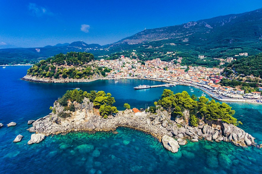 Parga and Panagia Island, Greece. Unsplash@CALIN STAN