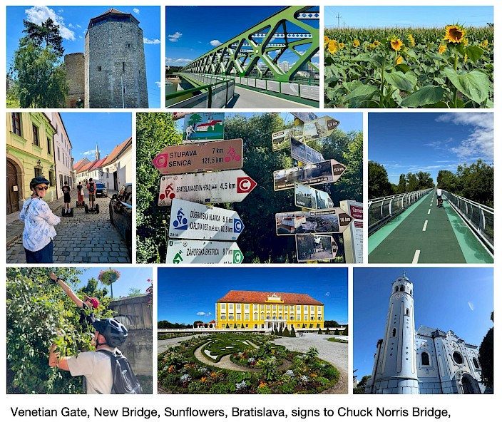 Bike tour around Bratislava, Along the Danube tour. CC:Shelly Beres