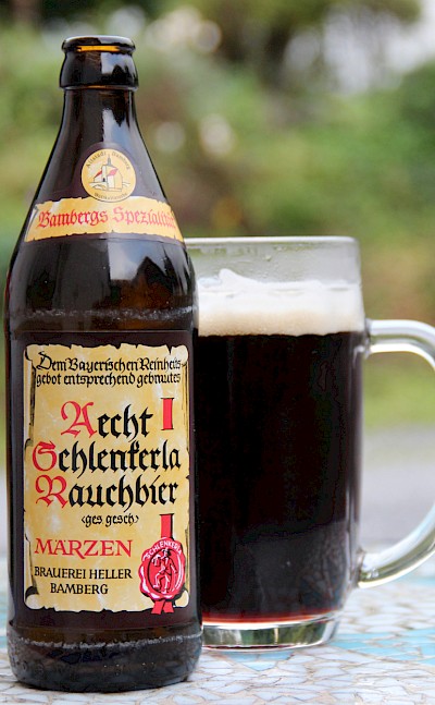 Bamberg Rauchbier – The city’s famous smoked beer. cc-wikipedia