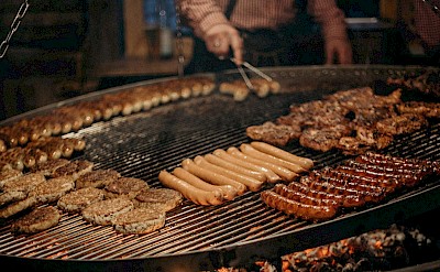 Franconian Bratwurst on the grill. Pexels@Cottonbro